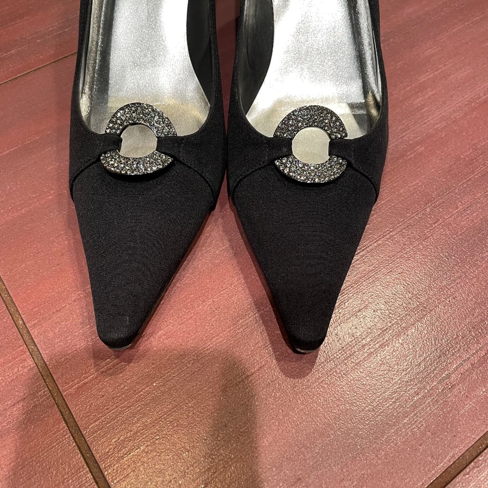 Stuart Weitzman Rhinestone Ring Pumps - image 2